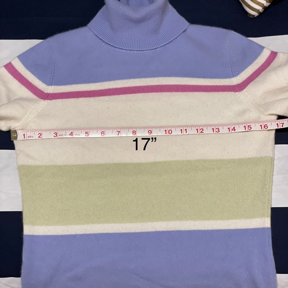 🍁4 for$25🍁Ann Taylor Cashmere Turtleneck Sweater - Picture 2 of 5